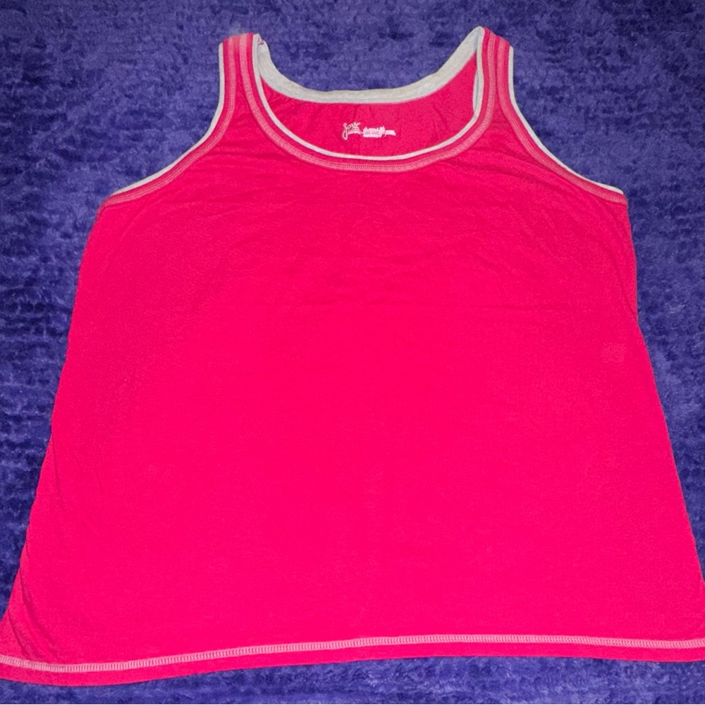 Just My Size Pink Tank Top